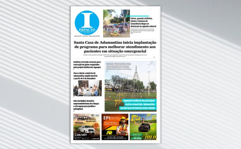 Jornal IMPACTO – edição de 08 de novembro