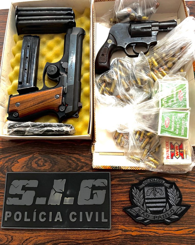 Operação que investiga homicídio no MS apreende armas e munições em Adamantina