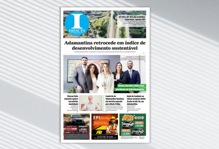 Jornal IMPACTO – edição de 22 de novembro