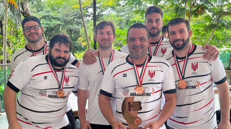 Biribol de Adamantina conquista 3º lugar nos Jogos Abertos do Interior
