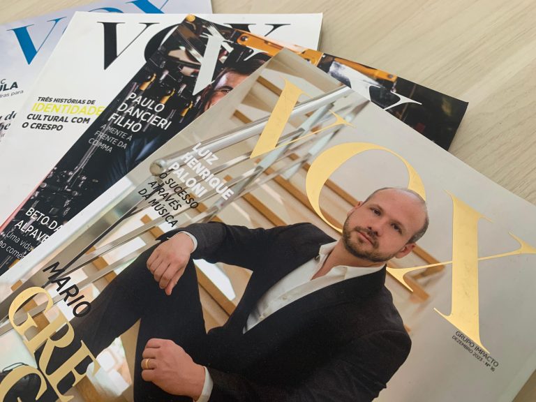 IMPACTO lança nova Revista VOX destacando referências nesta segunda