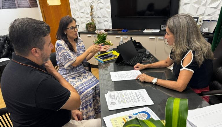 Conselheiro do Sesc, Sérgio Vanderlei participa de reunião com prefeita de Dracena