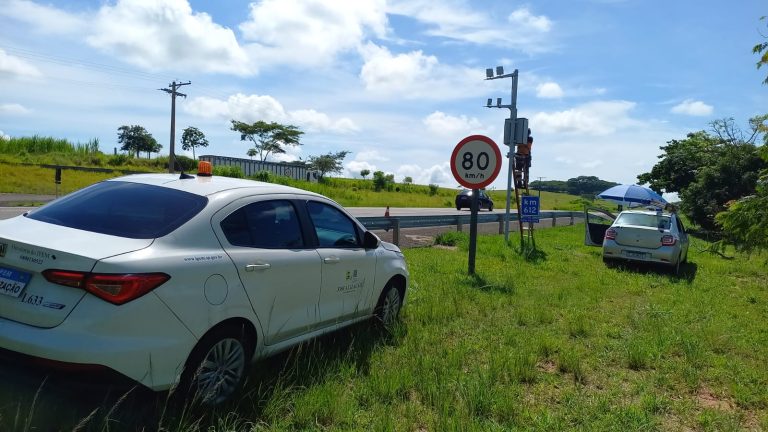 Em Flórida Paulista, Ipem-SP verifica radar na SP-294