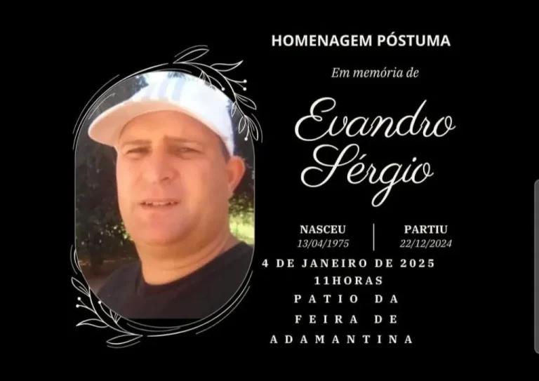 Família e amigos realizam homenagem em memória de Evandro Sérgio neste sábado
