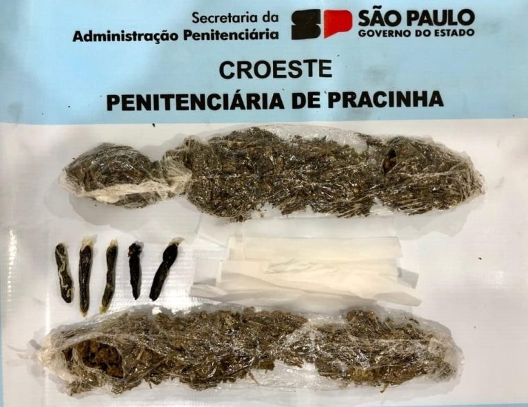 Mulher de detento é flagrada com droga ao tentar entrar na Penitenciária de Pracinha