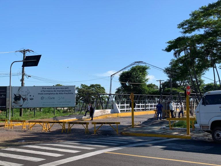 Nesta segunda, pontilhão da Joaquim Nabuco fica interditado para passagem de carros