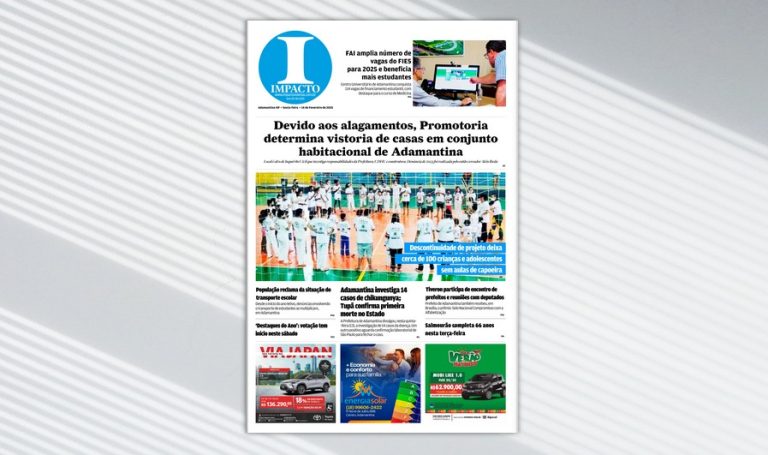 Jornal IMPACTO – edição de 14 de Fevereiro de 2025