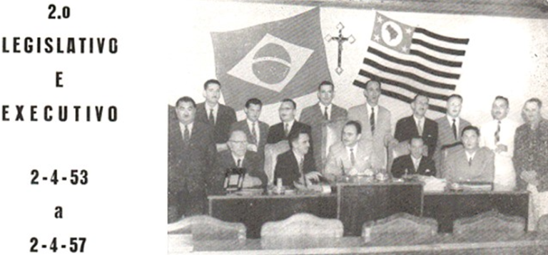 Relembre os vereadores e prefeito de Adamantina entre os anos de 1953 e 1957