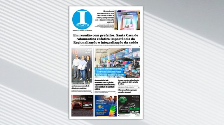 Jornal IMPACTO – edição de 14 de março de 2025
