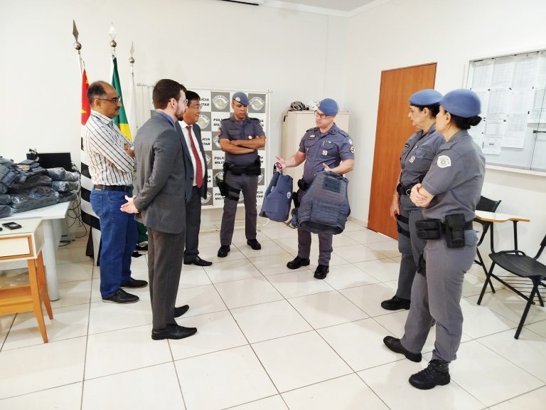 Polícia Militar de Osvaldo Cruz recebe novas capas modulares para coletes balísticos