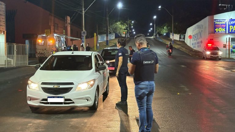 Fiscalização de trânsito em Osvaldo Cruz registra 15 autuações por recusa ao teste do bafômetro