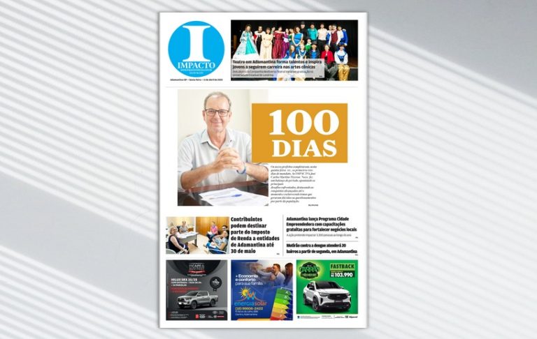 Jornal IMPACTO – edição de 11 de abril de 2025