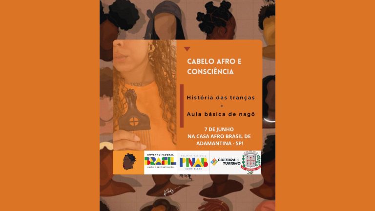 Oficina gratuita ensina história e prática das tranças afro em Adamantina