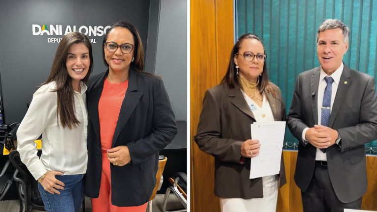 Lucélia recebe R$ 650 mil em emendas para saúde e educação com apoio da vereadora Cátia Maion