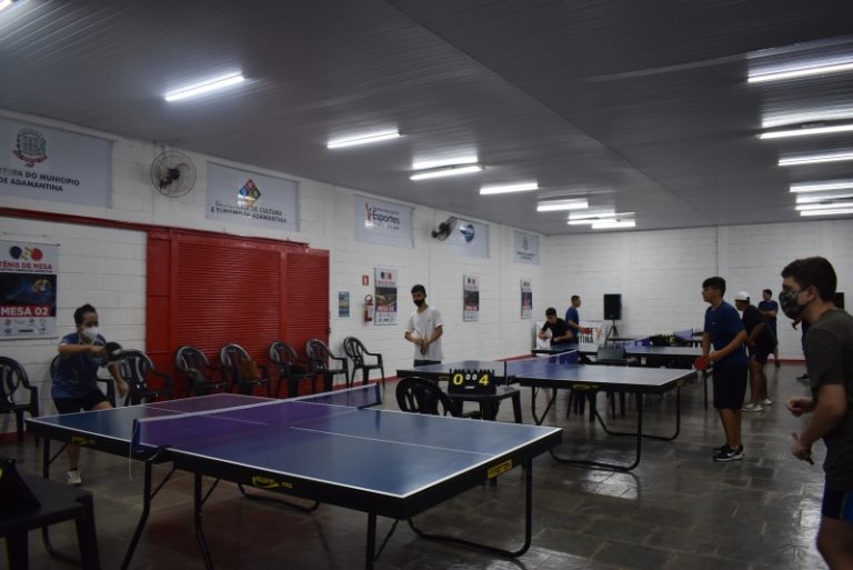 Adamantina sedia 1º Torneio de Tênis de Mesa neste sábado