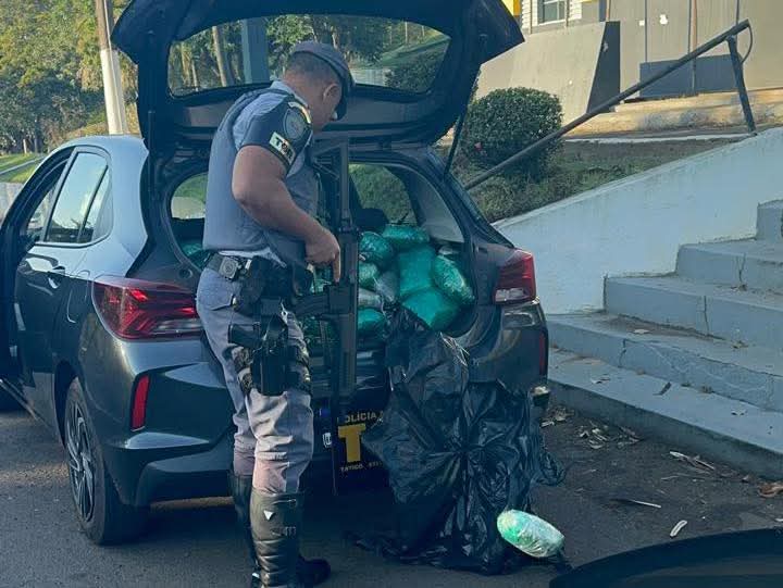 Traficante é preso com mais de 70 kg de drogas durante operação policial em Adamantina