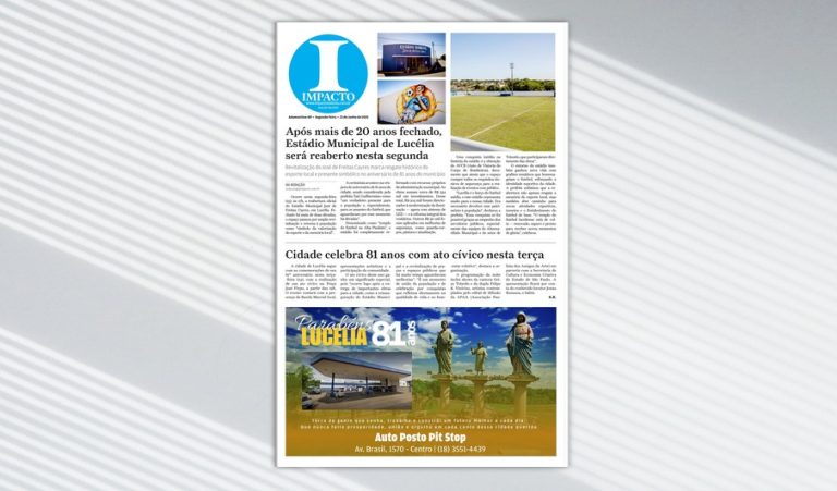Jornal IMPACTO – edição de 23 de junho de 2025