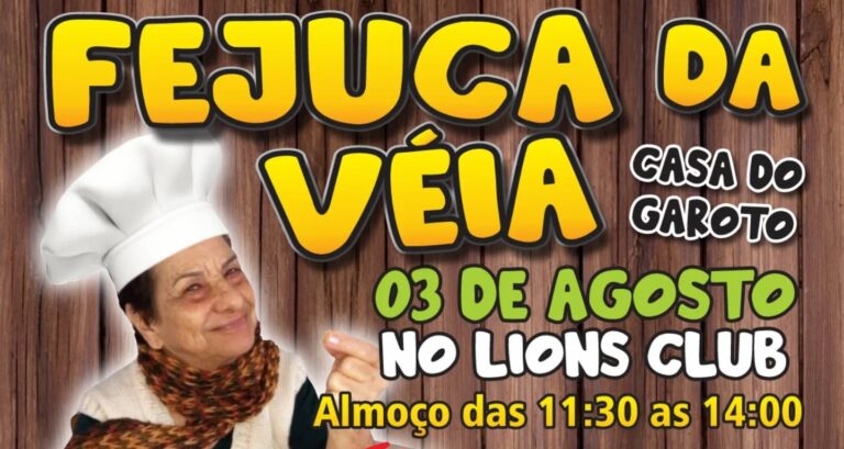 Fejuca da Véia une gastronomia, música e solidariedade neste domingo, em Adamantina