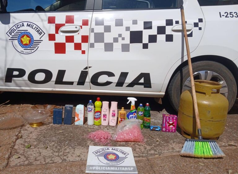 PM de Salmourão prende suspeito de furto e apreende 540 pinos de eppendorf durante diligência
