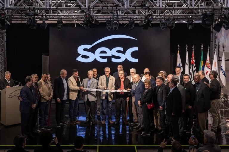 Sérgio Vanderlei representa região em inauguração de restaurante social do Sesc em São Paulo