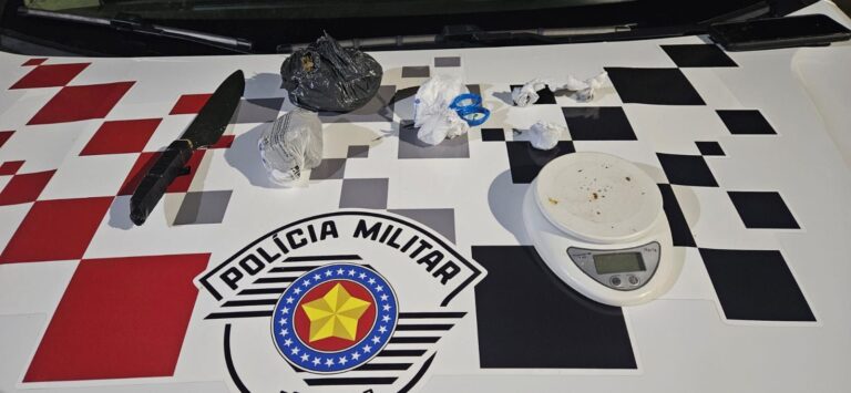 Polícia Militar prende homem por tráfico de drogas em Lucélia