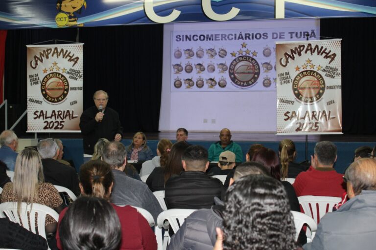 Comerciários de Adamantina participam de assembleia nesta sexta sobre campanha salarial 2025