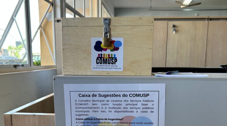 Conselho instala caixas de sugestões em locais públicos de Adamantina para ouvir usuários dos serviços municipais