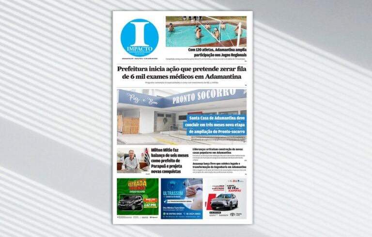 Jornal IMPACTO – edição de 11 de julho de 2025