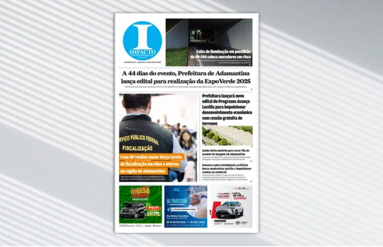 Jornal IMPACTO – edição de 25 de julho de 2025