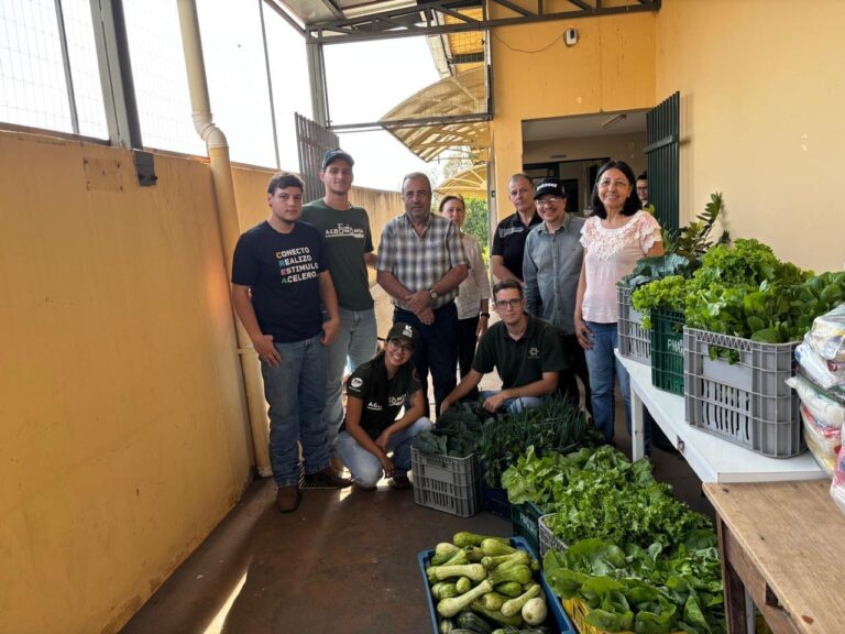 Horta Solidária e Didática da FAI doa mais de 200 cestas de hortaliças