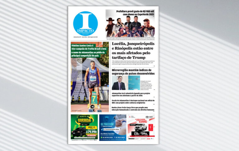 Jornal IMPACTO – edição de 08 agosto de 2025