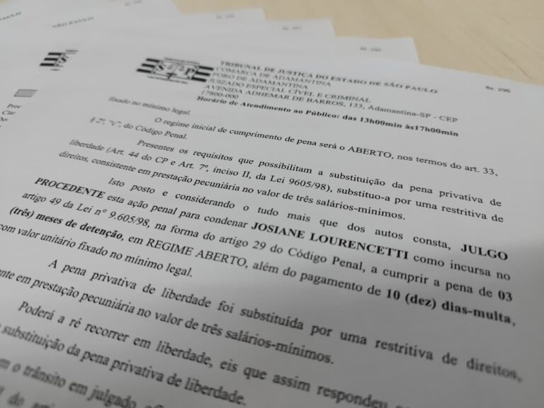 Servidora da Prefeitura de Adamantina que solicitou corte de árvore na Acrea é condenada pela Justiça