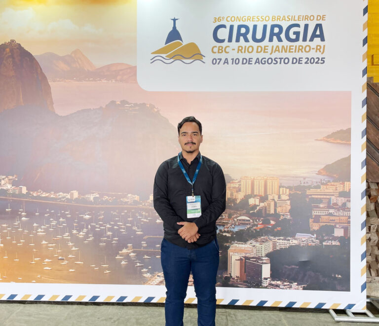 Estudante de Medicina de Adamantina apresenta caso em Congresso Brasileiro de Cirurgia