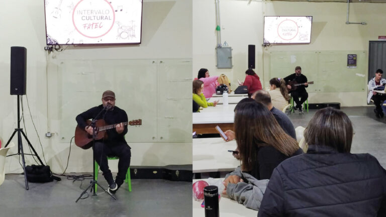 Pop rock marca estreia do projeto Intervalo Cultural na Fatec Adamantina