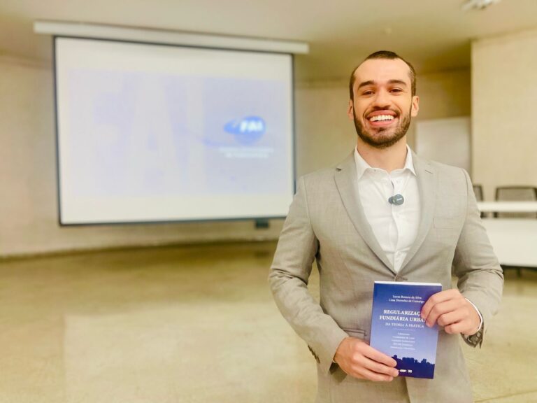 Ex-aluno do curso de Direito da FAI lança o livro “Regularização Fundiária Urbana: da teoria à prática”