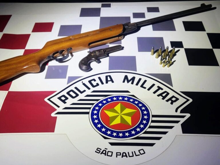 Homem é preso por violência doméstica e posse ilegal de arma em Tupi Paulista