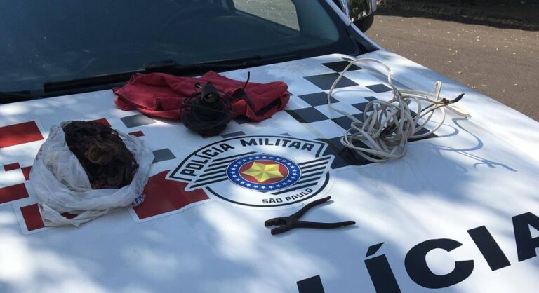 Polícia Militar prende indivíduo por furto em ginásio esportivo em Osvaldo Cruz