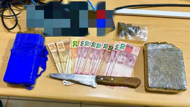Polícia Militar prende homem por tráfico de drogas em Osvaldo Cruz