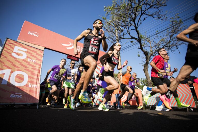 Sesc abre inscrições on-line para corrida de rua em Presidente Prudente
