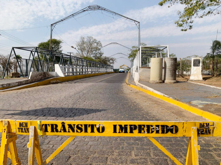 Pontilhão da Rua Joaquim Nabuco será novamente interditado para pintura