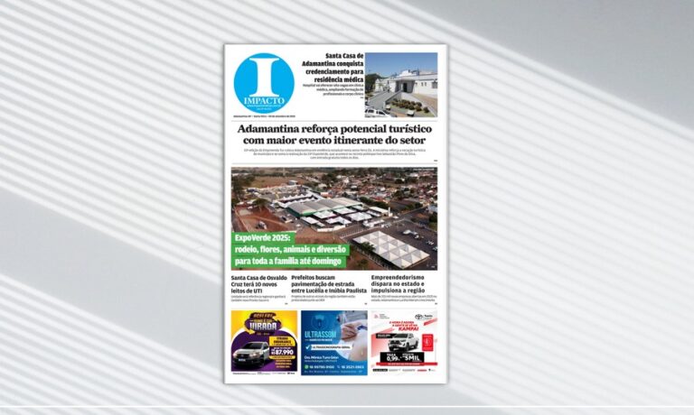 Jornal IMPACTO – edição de 05 desetembro de 2025