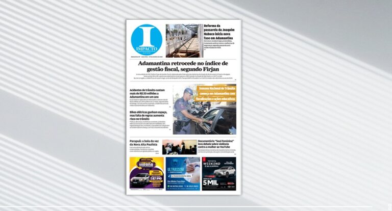 Jornal IMPACTO – edição de 19 desetembro de 2025