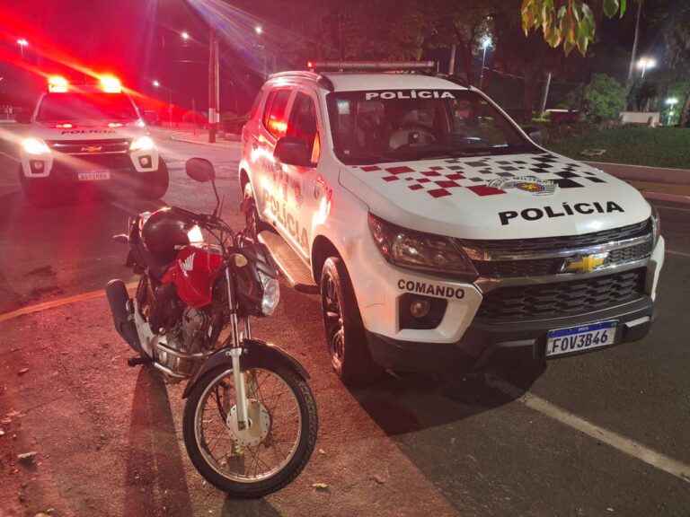 Homem é preso em Flórida Paulista suspeito de furtar motocicleta