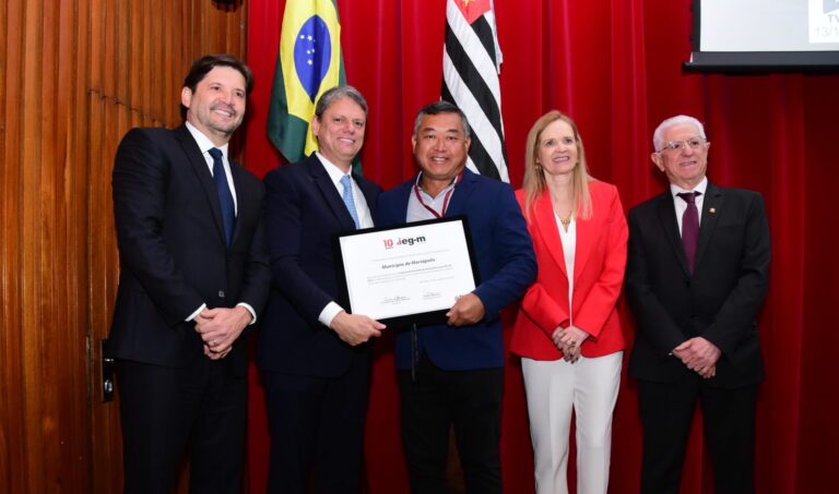 Mariápolis é destaque em premiação do Tribunal de Contas de São Paulo pelos 10 anos do IEG-M