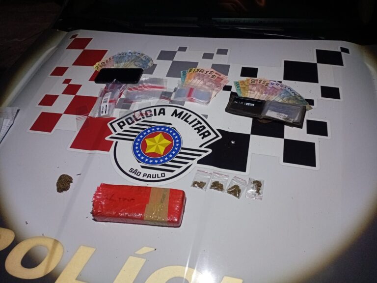 Homem é preso por tráfico de drogas em Osvaldo Cruz