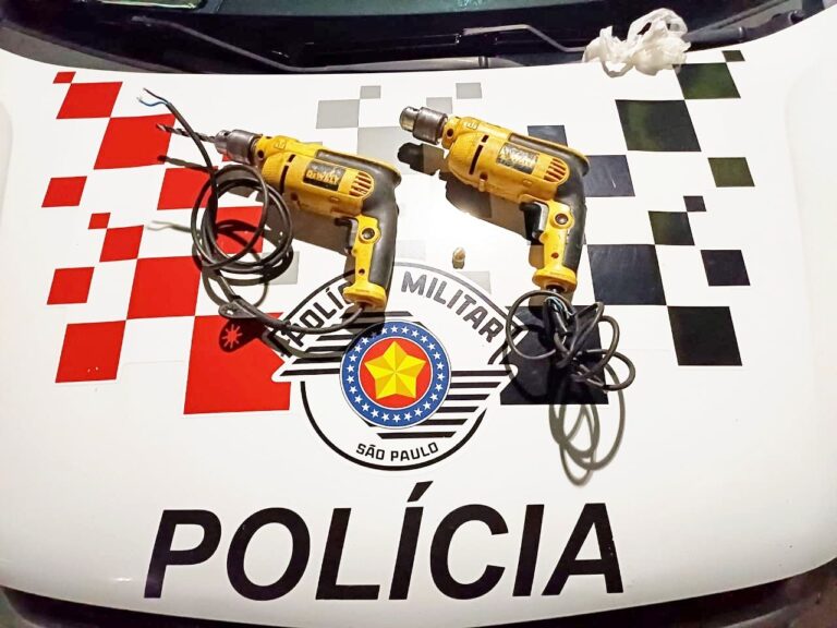 Polícia Militar prende homem por tráfico de drogas e outro por furto e receptação, em Osvaldo Cruz