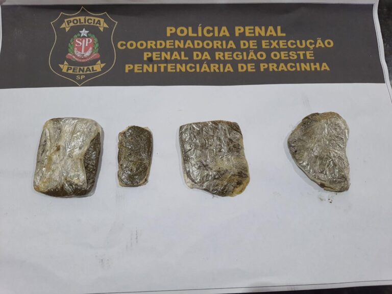 Duas mulheres são flagradas tentando entrar com maconha na Penitenciária de Pracinha