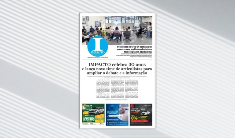 Jornal IMPACTO – edição de 24 de outubro de 2025