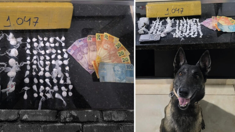 Casal é preso com cocaína e maconha após abordagem policial em Adamantina