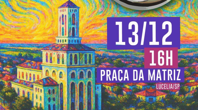 Feira Camaleão estreia em Lucélia com arte, gastronomia e música ao vivo no dia 13